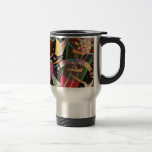 Mug De Voyage Composition Kandinsky X Oeuvre Abstraite