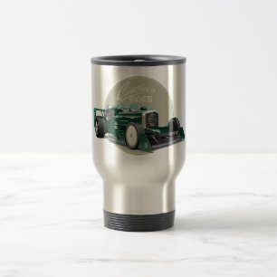 Mug De Voyage Concept de voiture de course retro personnalisé