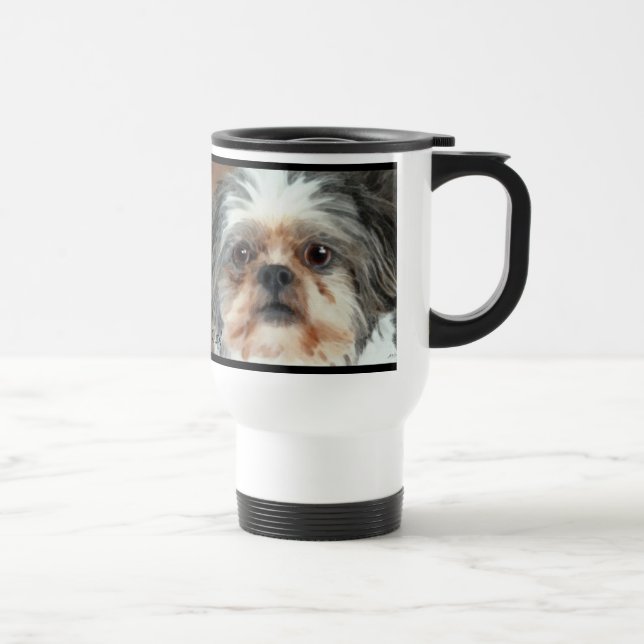 Mug De Voyage Conception de chiens pour les amateurs de moules (Droite)