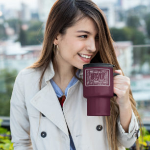 Mug De Voyage Conception de définition DAD