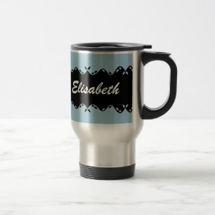 Mug De Voyage Conception de monogramme customisée