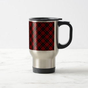 Mug De Voyage Conception écossaise de tartan de clan de Wallace