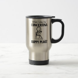 Mug De Voyage Concertina Happy Place