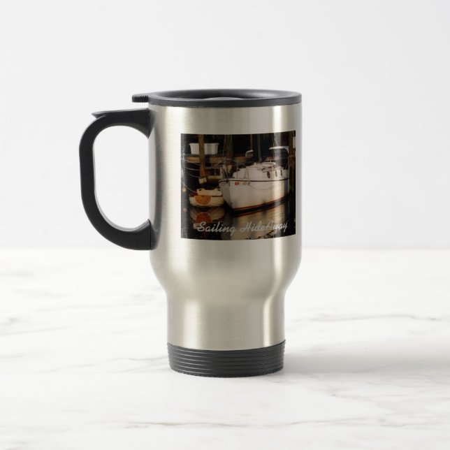 Mug De Voyage Concevez votre Musique de Voyage (Gauche)