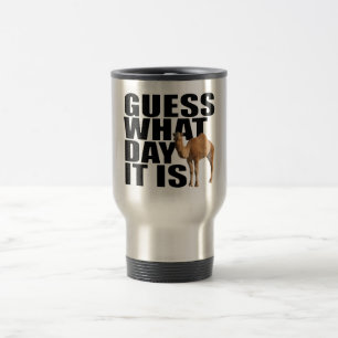 Mug De Voyage Conjecture quel jour c'est chameau de journée en