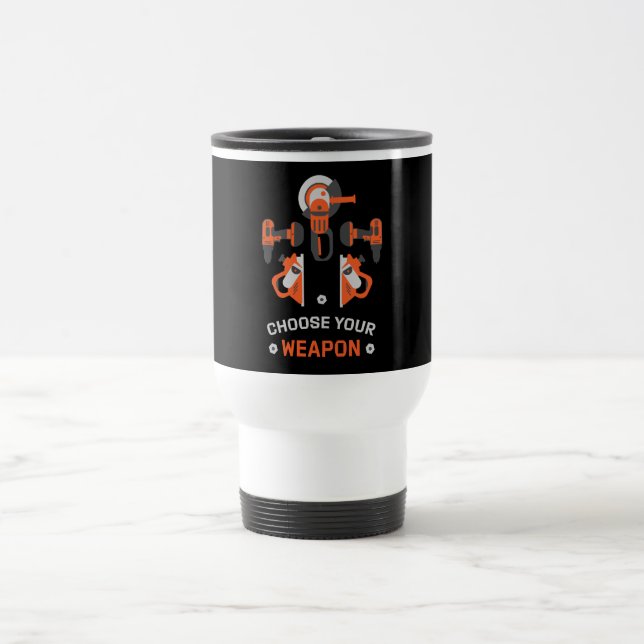 Mug De Voyage Constructeurs professionnels (Centre)