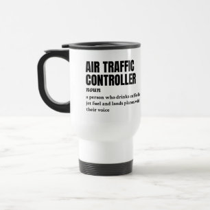 Mug De Voyage Contrôleur de la circulation aérienne - Définition