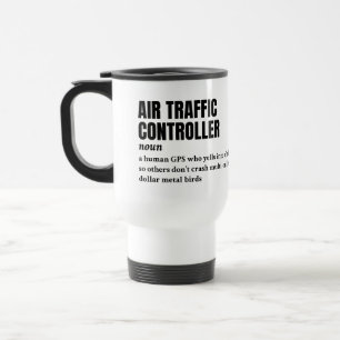 Mug De Voyage Contrôleur de la circulation aérienne - Définition