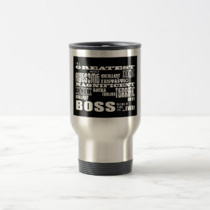 Mug De Voyage Cool Modern Fun Bosses : Grand patron