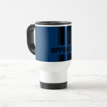 Cool personnalisé bleu foncé noir course automobil