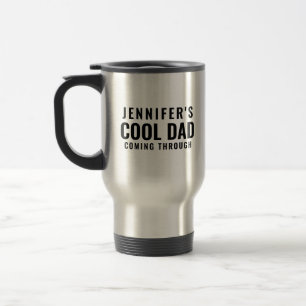 Mug De Voyage Cool personnalisé Papa acier inoxydable