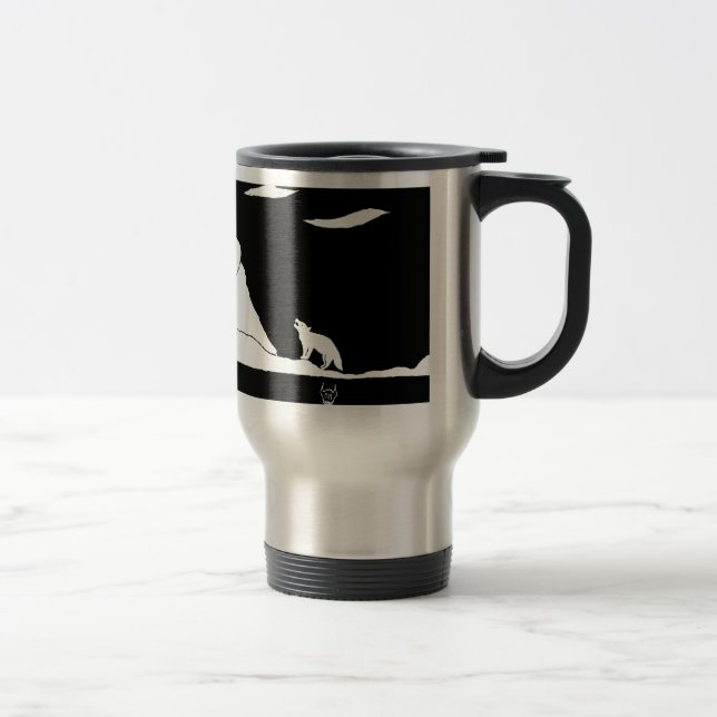 Mug De Voyage Copie de Wolves_neg (Droit)