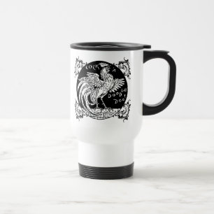 Mug De Voyage Coq Décor, Vêtements et Cadeaux