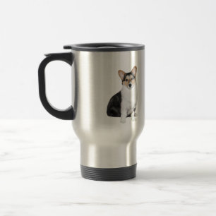 Mug De Voyage Corgi gallois (trois couleurs)