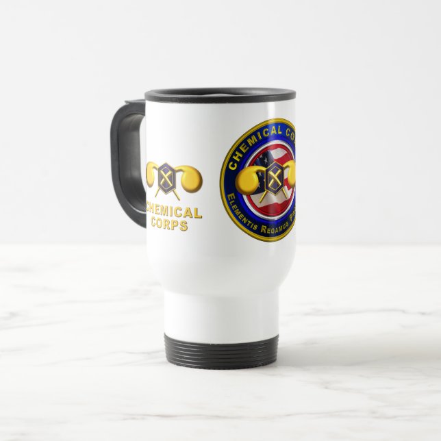 Mug De Voyage Corps Chimique  (Devant gauche)