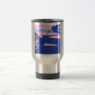Mug De Voyage Corvette pourpre