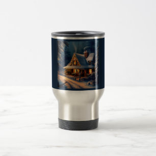 Mug De Voyage Cottage de Noël 1