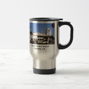 Mug De Voyage Couleur centrale grande, AirportGlend central