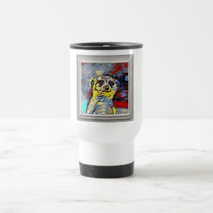 Mug De Voyage Couleur - Meerkat