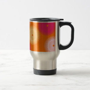 Mug De Voyage couleur pop orange et rose