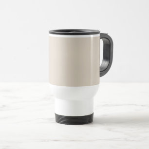 Mug De Voyage Couleur solide en lin naturel