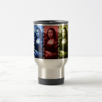 Couleurs primaires Mona Lisa Poster de animal
