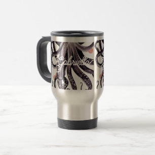 Mug De Voyage Coupe 40 oz avec poignée, Coupe en acier inoxydabl