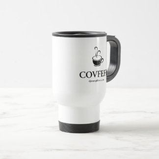 Mug de voyage "Covfefe" (blanc)