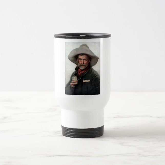 Mug De Voyage Cowboy espagnol Ranchero dans le Vieux-Ouest Saloo (Centre)