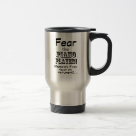 Mug De Voyage Craignez le Piano Player