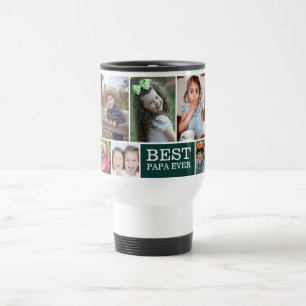 Mug De Voyage Créez Votre Propre Meilleur Papa Jamais 10 Collage