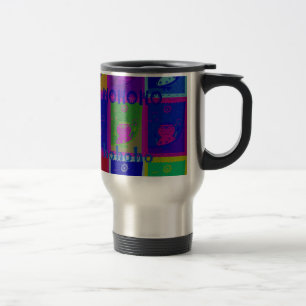 Mug De Voyage Créez Votre Propre Santa HoHoho Pop Art Spécial