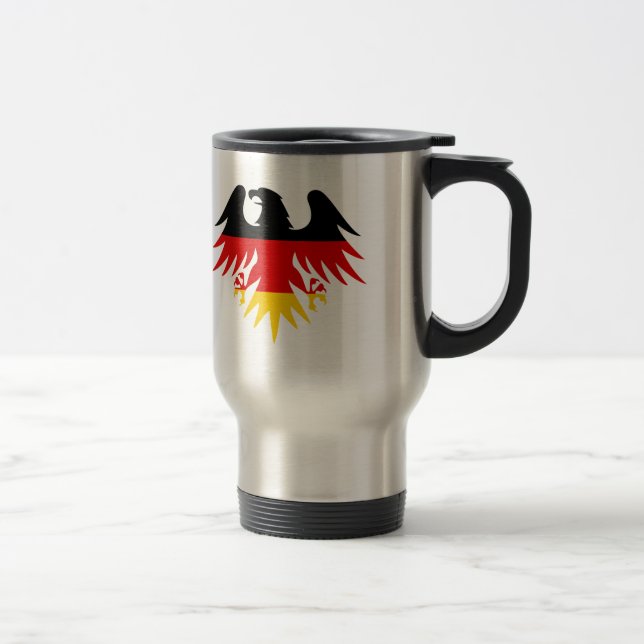Mug De Voyage Crête d'aigle allemande (Droit)