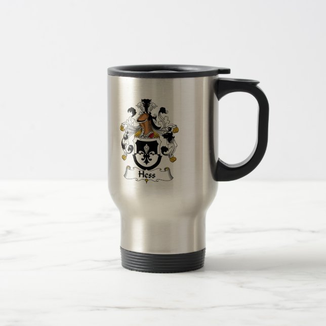 Mug De Voyage Crête de famille de Hess (Droit)