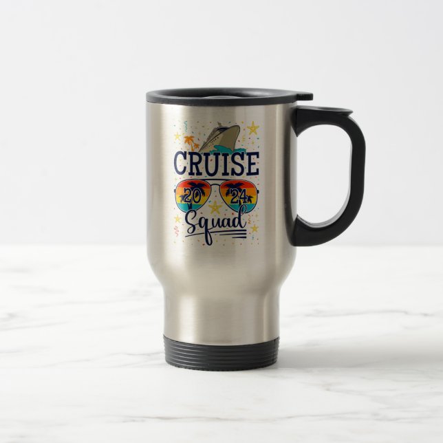 Mug De Voyage Croisière 2024 Croisière Vacances (Droit)