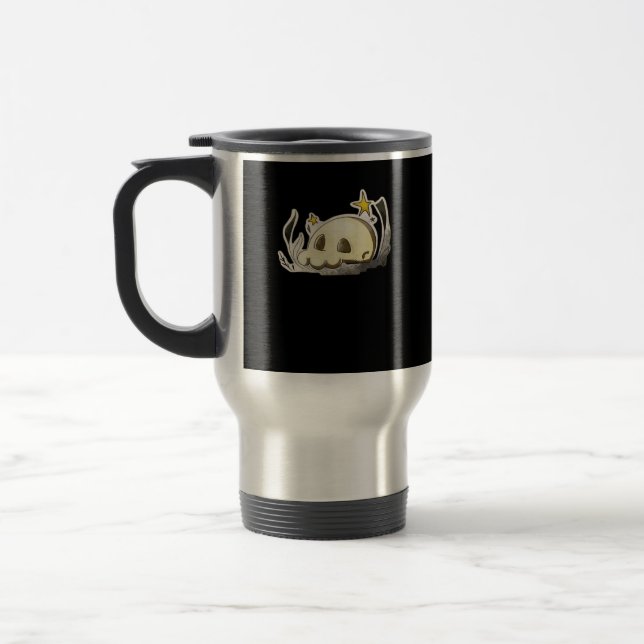 Mug De Voyage Cute Skull Oversized (Gauche)