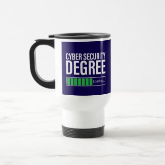 Mug De Voyage Cyber Security Degree Loading, specialist 