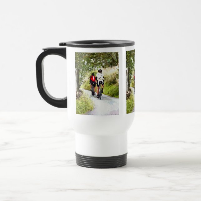 MUG DE VOYAGE CYCLISME (Gauche)