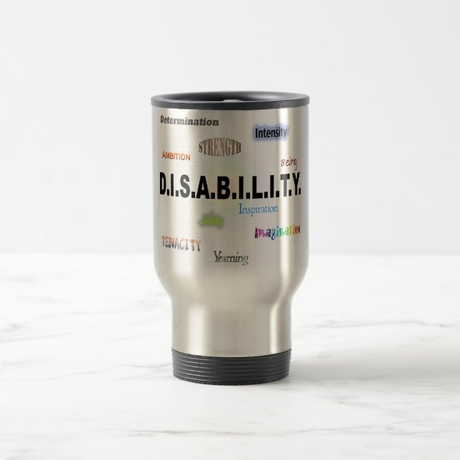 MUG DE VOYAGE D.I.S.A.B.I.L.T.Y. (Centre)