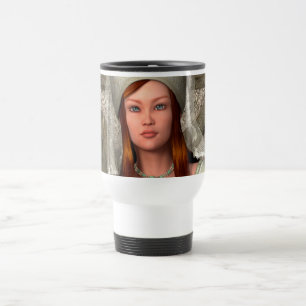 Mug De Voyage Dame médiévale