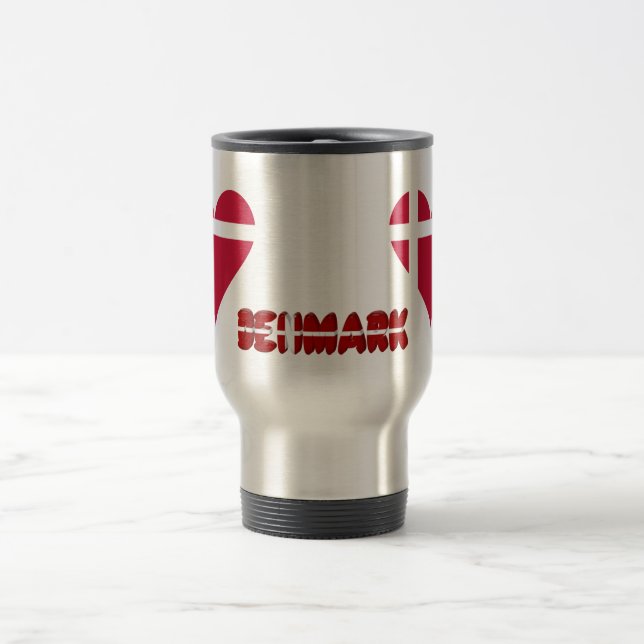Mug De Voyage Danish heart (homonymie) (Centre)