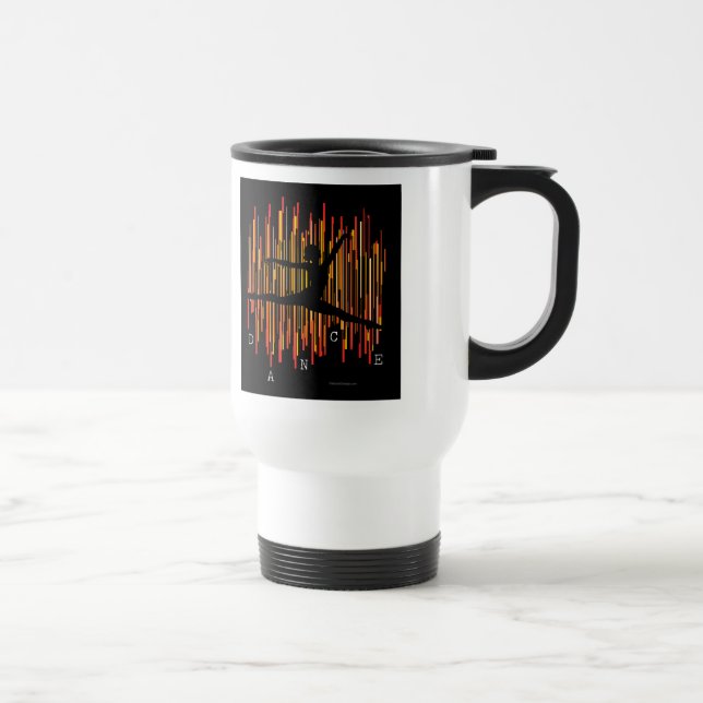 Mug De Voyage Danseuse de ligne (v3) (Droite)