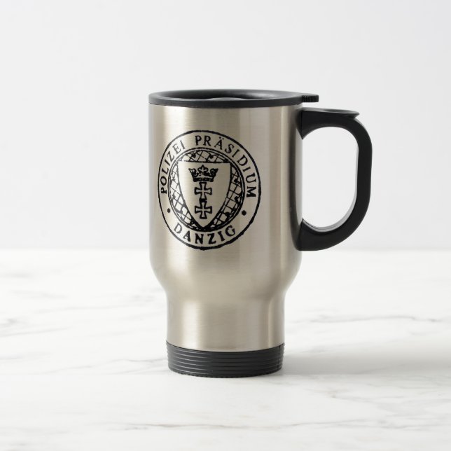 Mug De Voyage Danzig Altes Stempel (Droit)