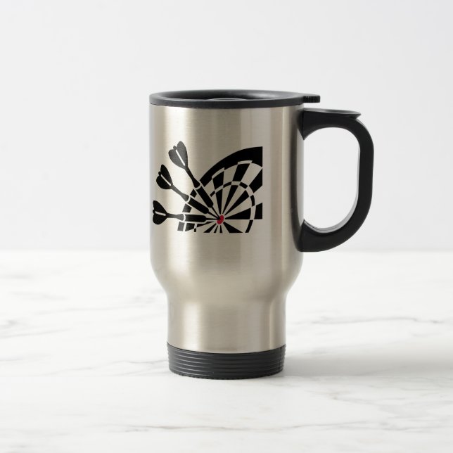 Mug De Voyage Darde la cible (Droit)