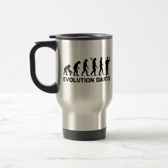 Mug De Voyage Dards d'évolution (Gauche)