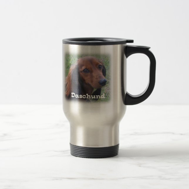 Mug De Voyage Daschund (Droit)