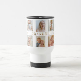 Mug de voyage de grand-mère personnalisée | Photos