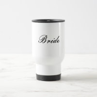 Mug de voyage de mariée