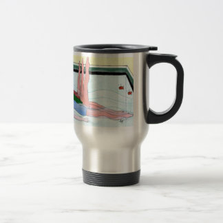 Mug de voyage de natation synchronisée