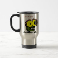 Mug de voyage de pois Freaky